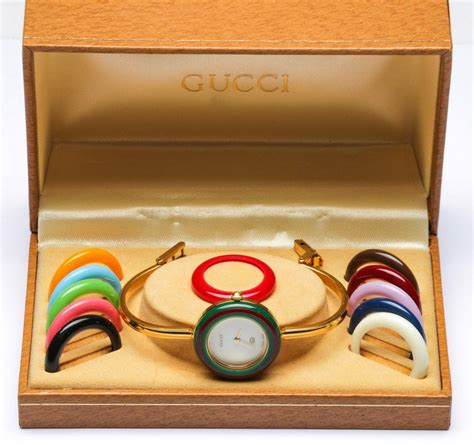 Gucci watch interchangeable faces